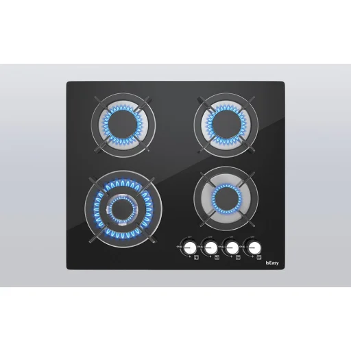 IsEasy MGBG-604B Négyzónás üvegpaneles gáztűzhely - 6