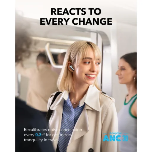 Anker Soundcore Liberty 4 Pro, Fehér A3954G21 - 5