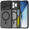 Xiaomi Poco F8 Ultra Tech-protect Magmat Magsafe tok Matte Black / Fekete matt thumbnail
