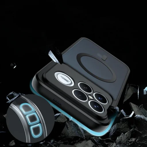 Xiaomi Poco F8 Ultra Tech-protect Magmat Magsafe tok Matte Black / Fekete matt - 4