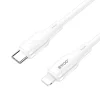 BWOO X329CL USB kábel USB-C - Lightning 27W 1m fehér thumbnail