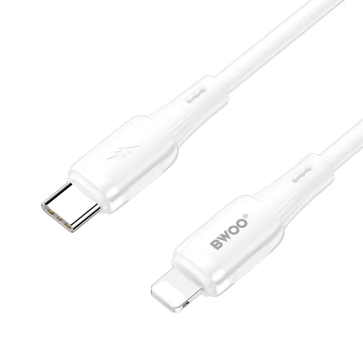 BWOO X329CL USB kábel USB-C - Lightning 27W 1m fehér - 2