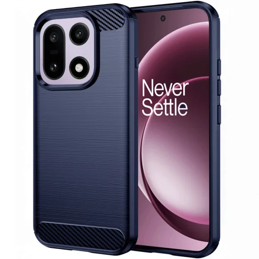 OnePlus 15 Kék Techsuit - Carbon Silicone tok - 1