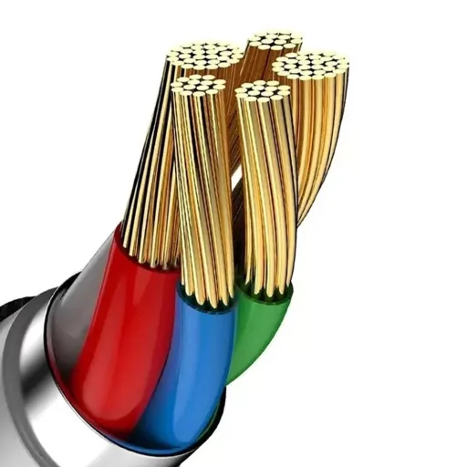 USB-C to USB-C, 60W, 2m Fekete / Szürke Baseus - (3 darabos) Data Cable Cafule (E0418501) - 5