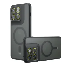 Motorola Edge 70 Techsuit - PureFrost MagSafe - Fagyos Fekete tok