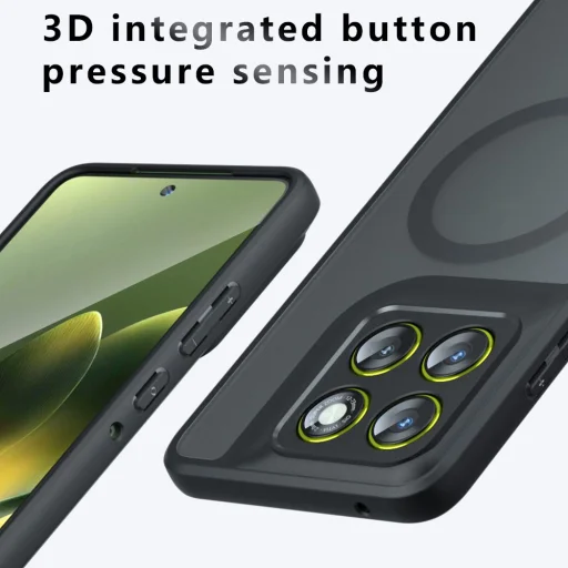 Motorola Edge 70 Techsuit - PureFrost MagSafe - Fagyos Fekete tok - 3