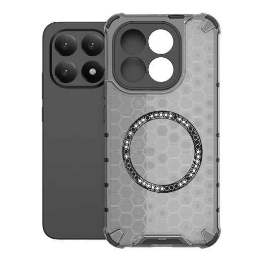 Xiaomi 15T Fekete HoneyComb Shield MagSafe Techsuit tok - 2
