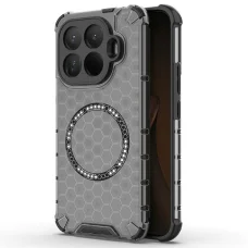 Xiaomi 15T Pro Techsuit - HoneyComb Shield MagSafe - Fekete tok