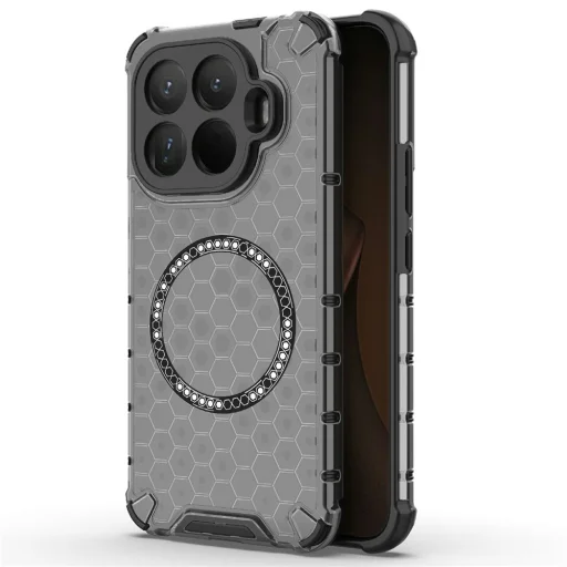 Xiaomi 15T Pro Techsuit - HoneyComb Shield MagSafe - Fekete tok - 1