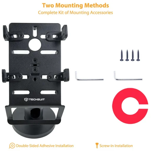 POS Stand PayNest (POS1) Állítható, Stabilan Tart - Fekete Techsuit - 5