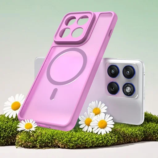 Motorola Edge 70 Pink Techsuit HaloFrost II MagSafe tok - 7