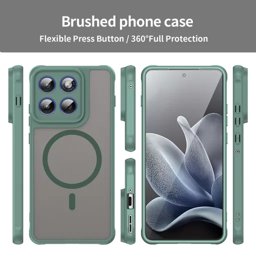 Motorola Edge 70 Techsuit - HaloFrost II MagSafe - Green tok - 7