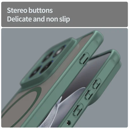 Motorola Edge 70 Techsuit - HaloFrost II MagSafe - Green tok - 9