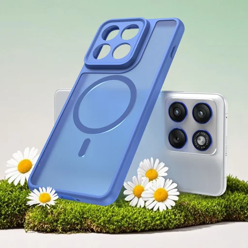 Motorola Edge 70 Sky Blue Techsuit - HaloFrost II MagSafe tok - 11