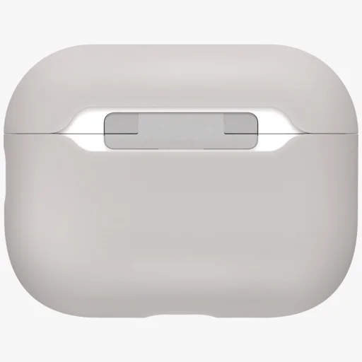 AirPods Pro 3 UNIQ Lino Szilikon tok bézs - 4