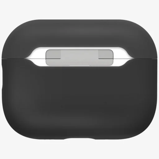 AirPods Pro 3 tok UNIQ Lino szilikon szürke - 4