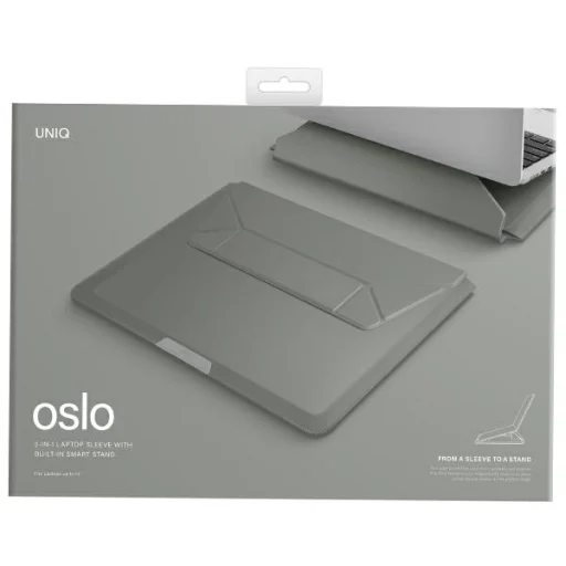 UNIQ Oslo laptop táska 14" zöld - 7