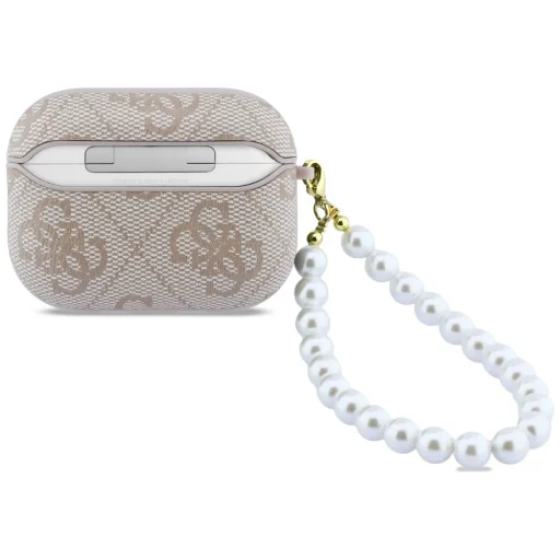 Apple AirPods Pro 3 Guess 4G Pearl Strap rózsaszín tok - 2
