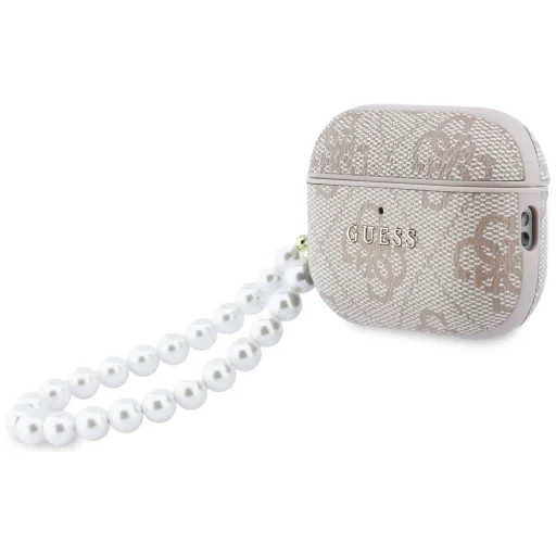 Apple AirPods Pro 3 Guess 4G Pearl Strap rózsaszín tok - 3