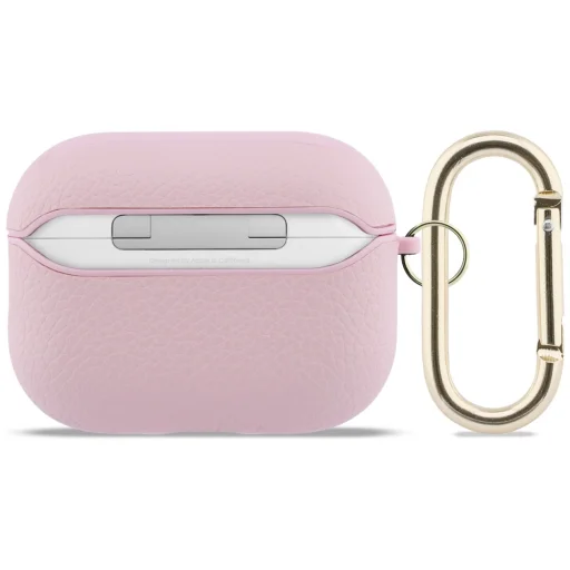 Apple AirPods Pro 3 Guess Grained Classic Logo tok rózsaszín - 2