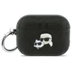 Apple AirPods Pro 3 Karl Lagerfeld Monogram Karl & Choupette Fej fekete tok thumbnail