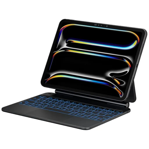 iPad Air 11" 2024/2025 Typecase Edge tok billentyűzettel fekete tok - 6