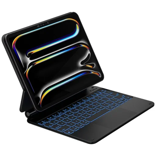 iPad Air 11" 2024/2025 Typecase Edge tok billentyűzettel fekete tok - 7