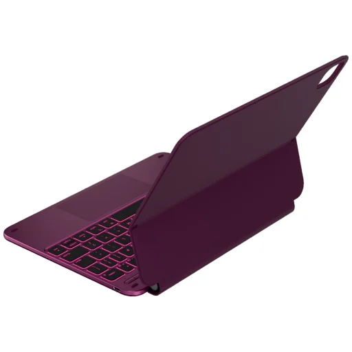 iPad Air 11" 2024/2025 Typecase Edge tok billentyűzettel málna, - 8