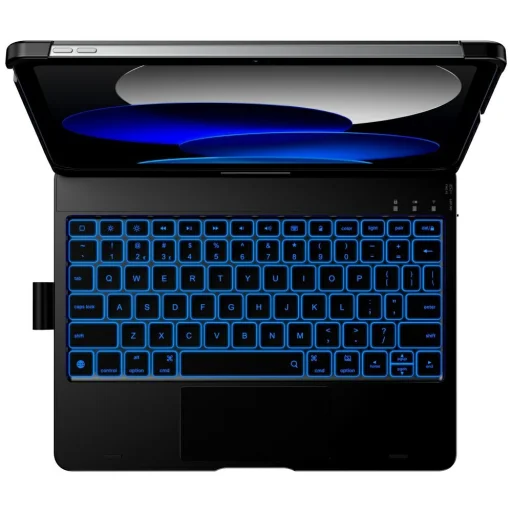 iPad 11" (A16) 2025 / iPad 10.9" 2022 Case Flexbook Touch Typecase billentyűzettel fekete tok - 6