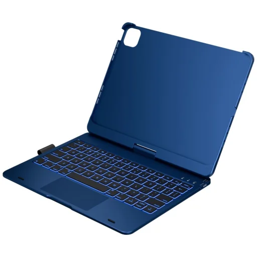 iPad Air 11" 2024/2025 Flexbook Touch Typecase pacifikuskék tok - 4