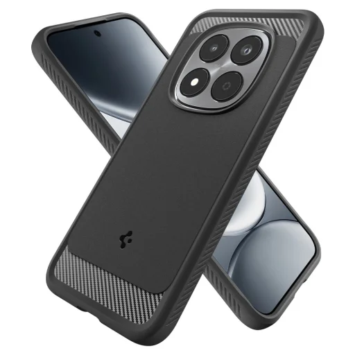 Xiaomi Redmi Note 15 Pro 5G Spigen Rugged Armor tok Matte Black / Fekete matt - 11