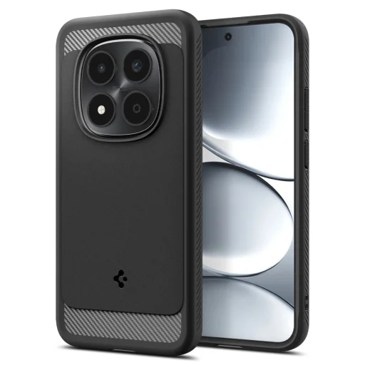 Xiaomi Redmi Note 15 Pro 5G Spigen Rugged Armor tok Matte Black / Fekete matt - 1