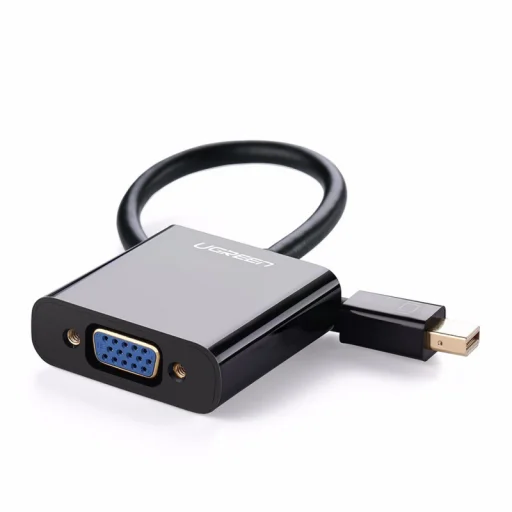UGREEN Video Adapter, MiniDisplayPort - VGA, 1080P, Fekete - 1