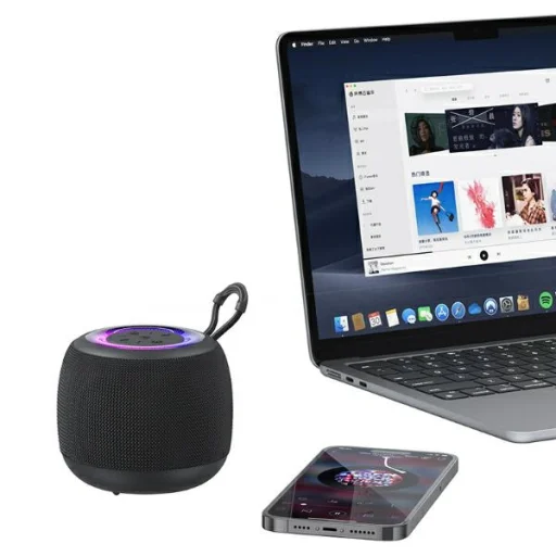 USAMS YIN sorozat Bluetooth 5.31200mAh mini vezeték nélküli hangszóró YX14YX01 (US-YX014) - 4