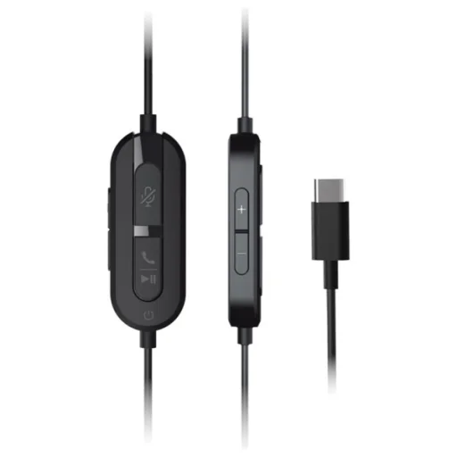 Creative Chat USB vezetékes fejhallgató mikrofonnal USB-C, fekete - 3