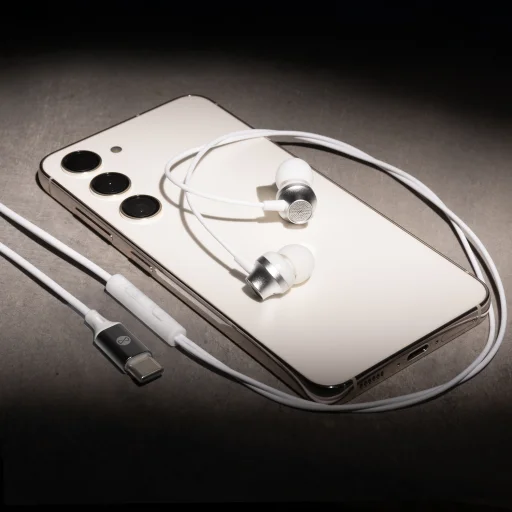 Forever EP-02 vezetékes fülhallgató USB-C fehér - 3