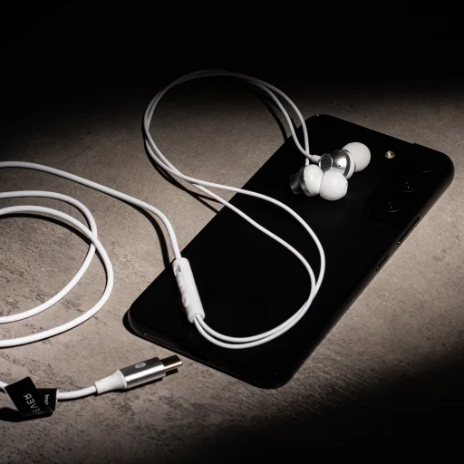 Forever EP-02 vezetékes fülhallgató USB-C fehér - 5