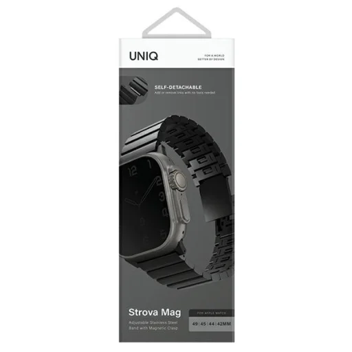 Apple Watch 42/44/45/46/49mm UNIQ Strova Mag szíj - 5