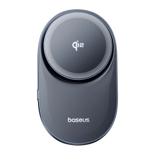 Baseus PrimeTrip VC1 Pro Vezeték nélküli autós tartó légbeömlőre, Type-C, 15W, Qi2, hűtőventilátorral - Fekete - 3