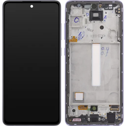 LCD Kijelző Modul Samsung Galaxy A52 5G A526 / A52 A525, Lila - 1