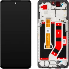 LCD kijelző modul Oppo A98, fekete