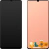 Samsung Galaxy A22 A225 LCD kijelző modul, keret nélkül, fekete thumbnail