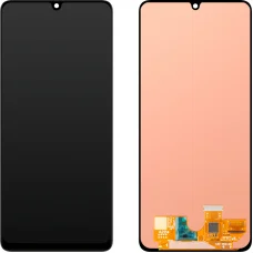 Samsung Galaxy A22 A225 LCD kijelző modul, keret nélkül, fekete