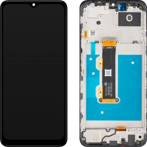 LCD kijelző modul Nokia G22-hez, fekete - 1