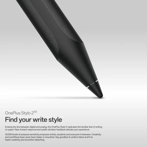 Stylus toll Stylo 2 OnePlus Pad 3 / Pad 2 / Pad készülékhez, fekete - 3