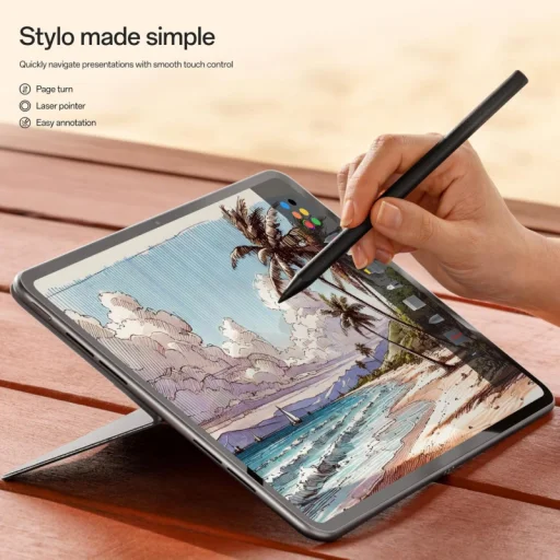 Stylus toll Stylo 2 OnePlus Pad 3 / Pad 2 / Pad készülékhez, fekete - 4