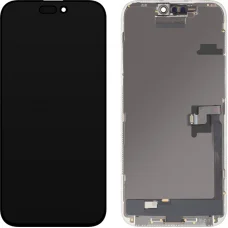 LCD kijelző modul MP Apple iPhone 16 Pro Max OLED FHD IC mozgó verzió, utángyártott, fekete