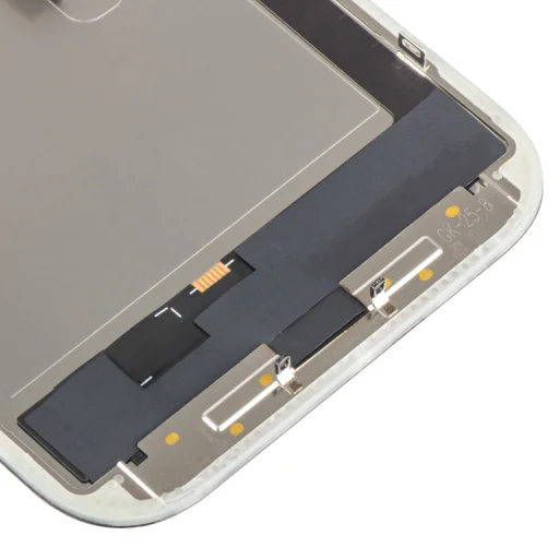 LCD kijelzőmodul MP Apple iPhone 16 Pro, OLED FHD IC mozgatható verzió, utángyártott, fekete üvegfólia - 4
