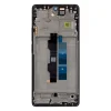 LCD kijelző + Érintőképernyő egység + Előlap Xiaomi Redmi Note 14S Black (Szerviz csomag) thumbnail