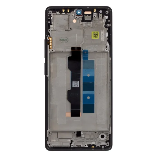 LCD kijelző + Érintőképernyő egység + Előlap Xiaomi Redmi Note 14S Black (Szerviz csomag) - 2